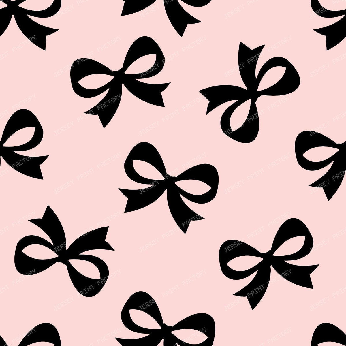 Bow Pattern, Coquette Bow, Ribbon Bow, Cute Bow, White Bow, Black — Pink and Black 1