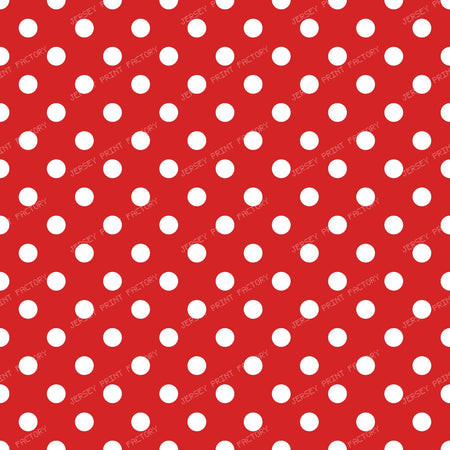 Blue Polka Dots, Polka Dot Pattern, Dots, Dotted — Red
