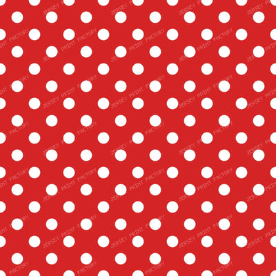 Blue Polka Dots, Polka Dot Pattern, Dots, Dotted — Red