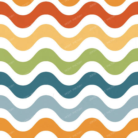 Friendly Halloween Stripe White
