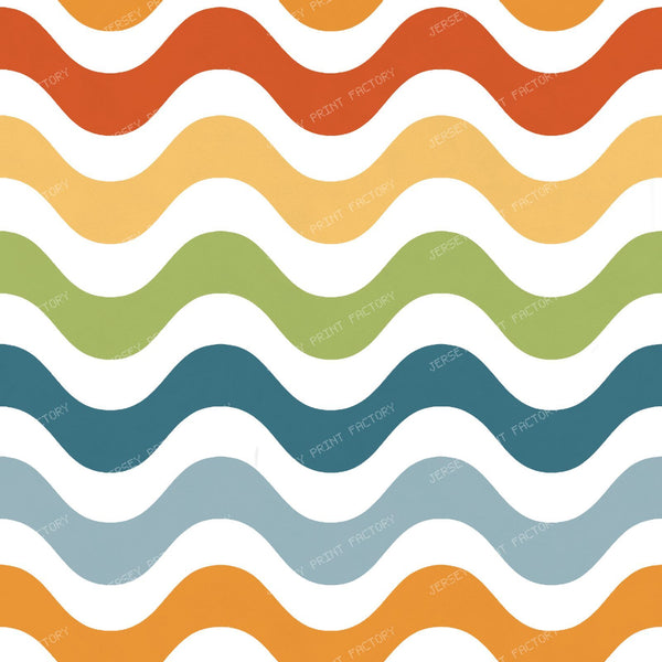 Friendly Halloween Stripe White
