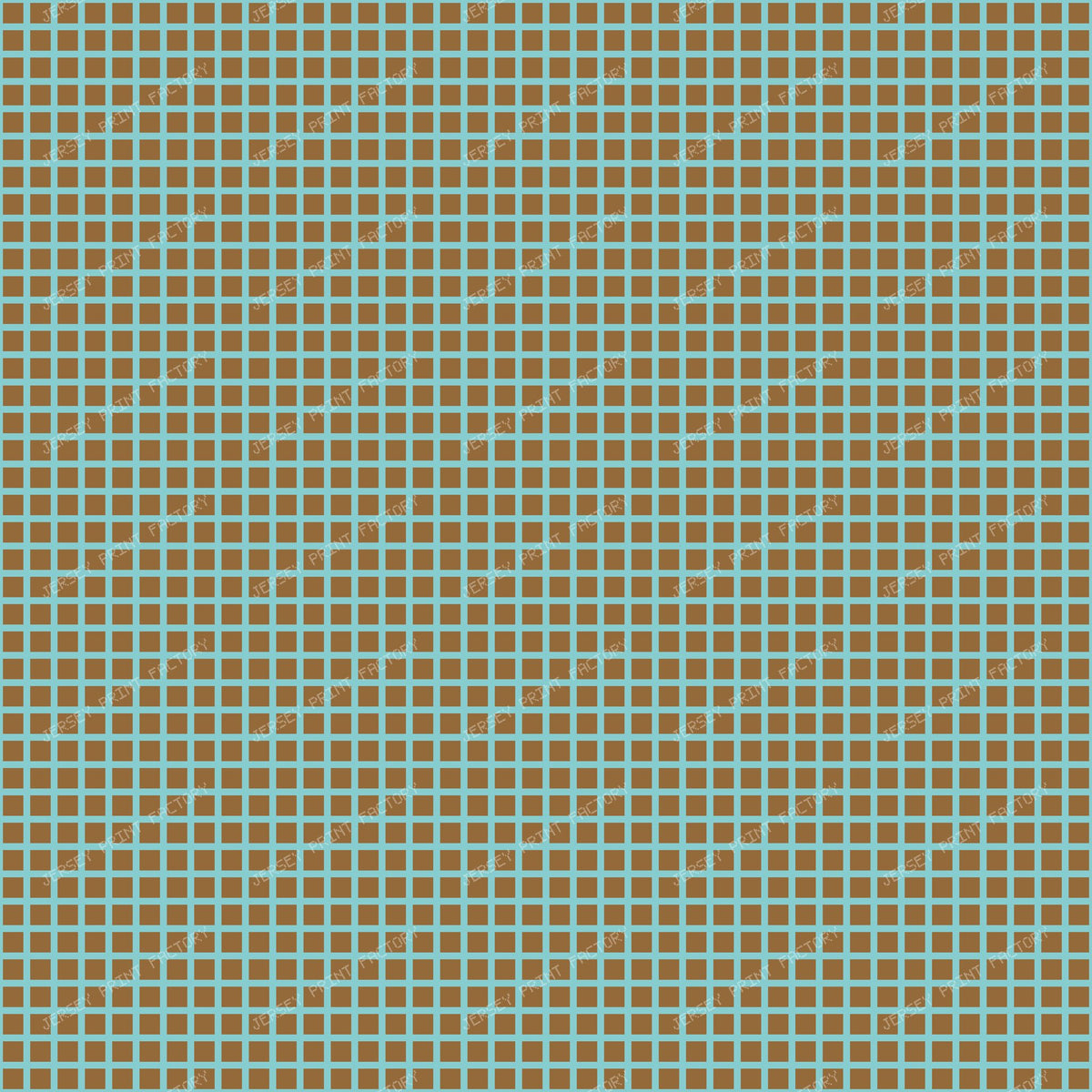 Brown and teal  grid 2