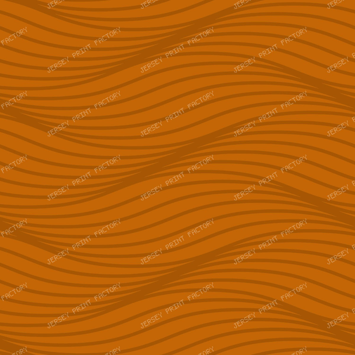 Rippled Flowing Billowy Subtle Wave - Earthy Orange