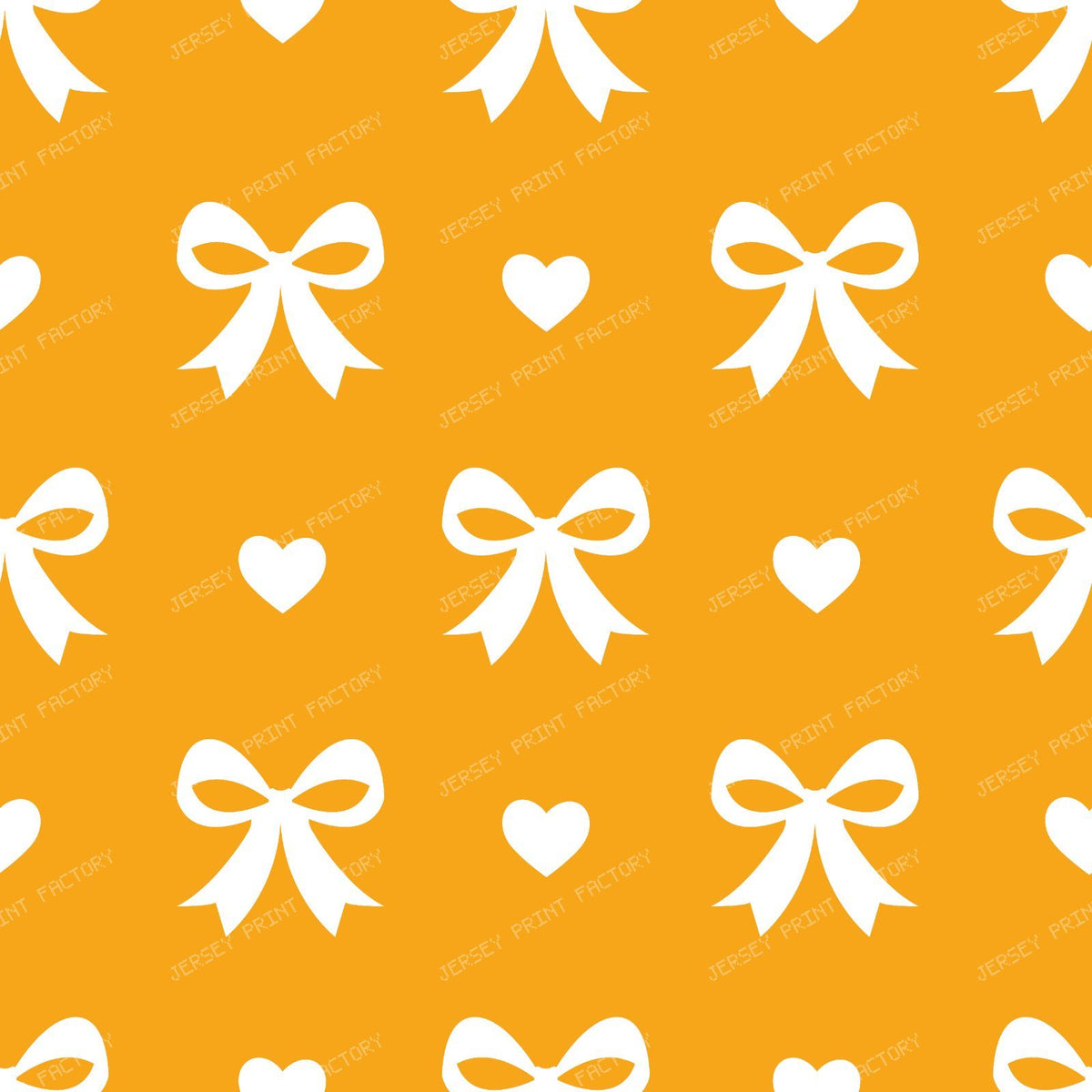 Bow Pattern, Coquette Bow, Ribbon, Cute Bow, White Bow, Hearts, Black — Orange 1