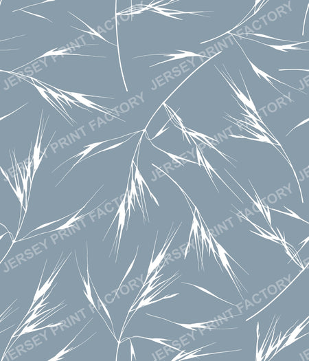 Sway - Soft Neutral Grass Pattern for Calm Modern Projects - Glacier