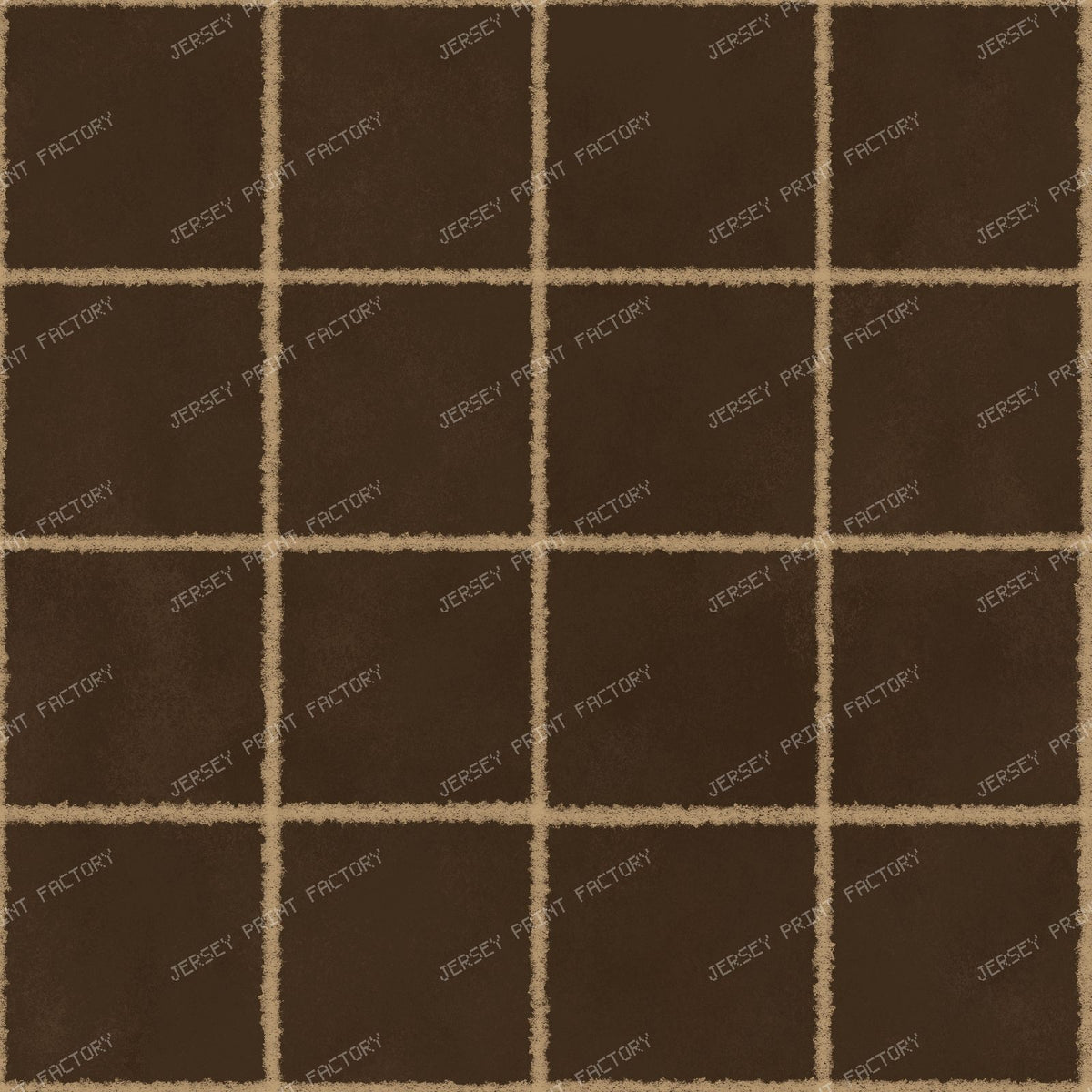 Pink Chalk Grid Lines, check, squares, — Brown and Tan