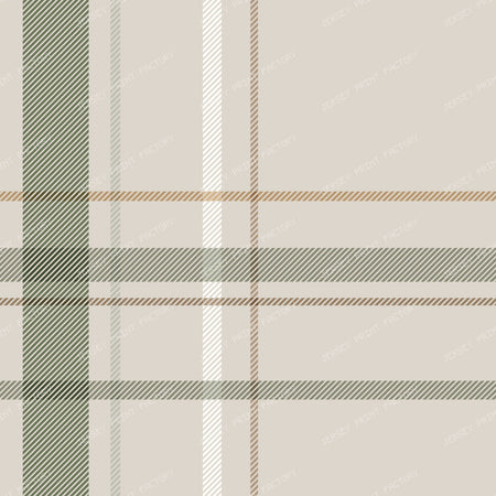 Tartan Plaid Cottagecore Farmhouse Classik Check - Dark Forest Green — Sage Green and Beige