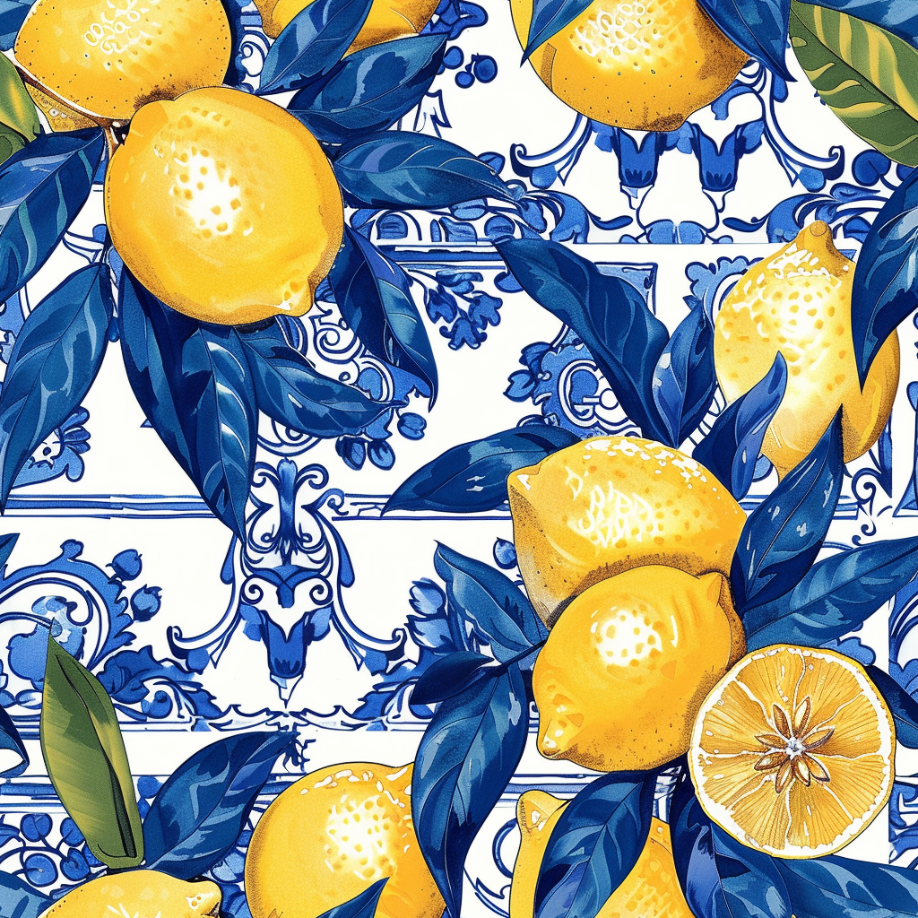 Sicilian Lemon Tiles No. 37