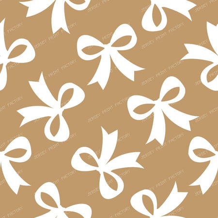 Bow Pattern, Coquette Bow, Ribbon, Cute Bow, White Bow, Black — Brown 1
