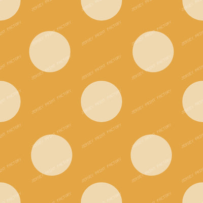 Large fall polka dots red and white — Mustard