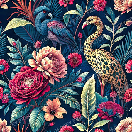 Dramatic Whimsical Birds 1