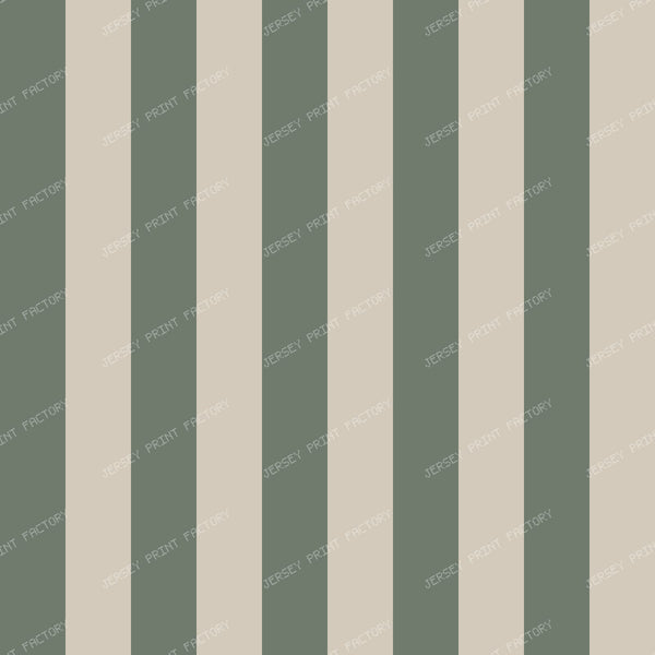 Agnes    Cabana Stripe   Dark Green & White