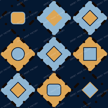 Rhombus Blue