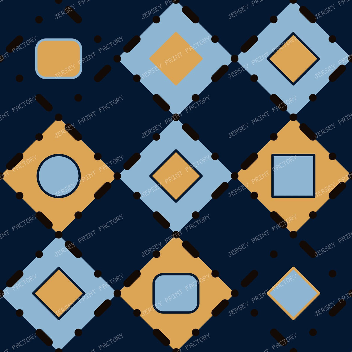 Rhombus Blue