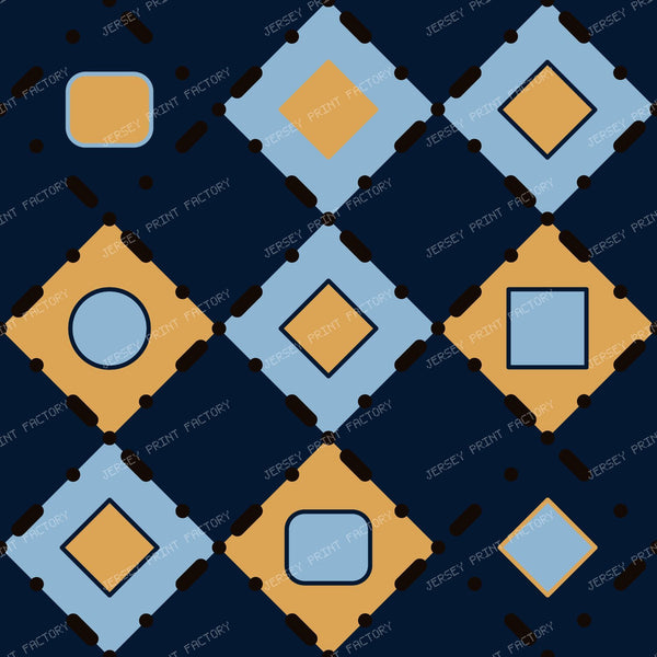 Rhombus Blue