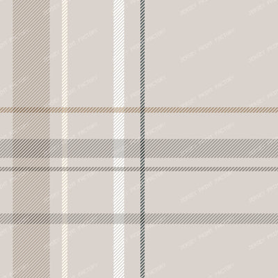 Tartan Plaid Cottagecore Farmhouse Classik Check - Deep Navy Blue — Oatmeal Beige