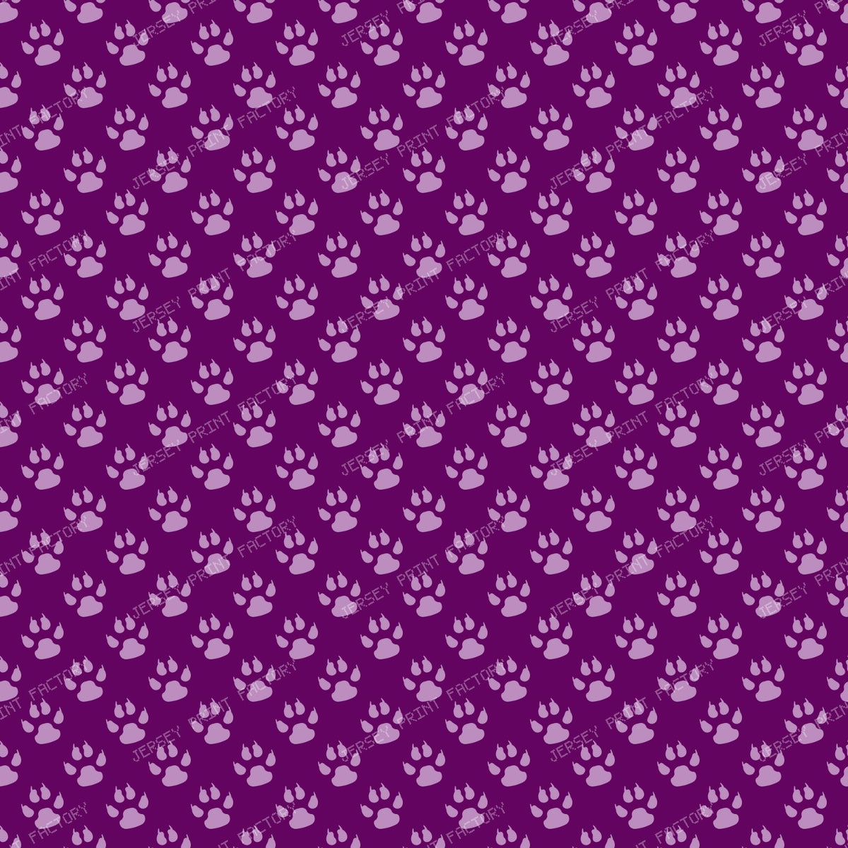 Green Paws, Dog Paws, Pattern Of Paws, Animal Paws — Purple