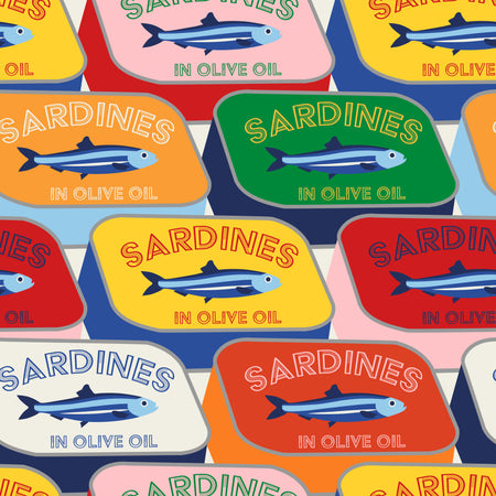 Mediterranean Sardine Cans