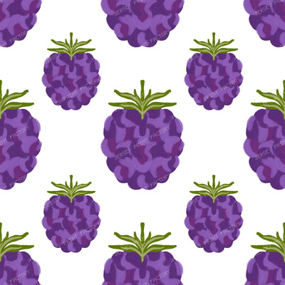 Blue Blackberries — Purple