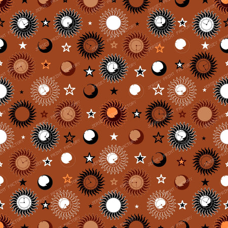 Celestial Clockwork (Wineberry) — Rustic Copper