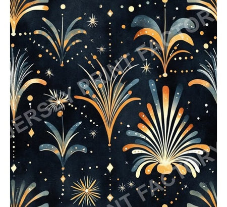 Celestial Art Deco Botanicals