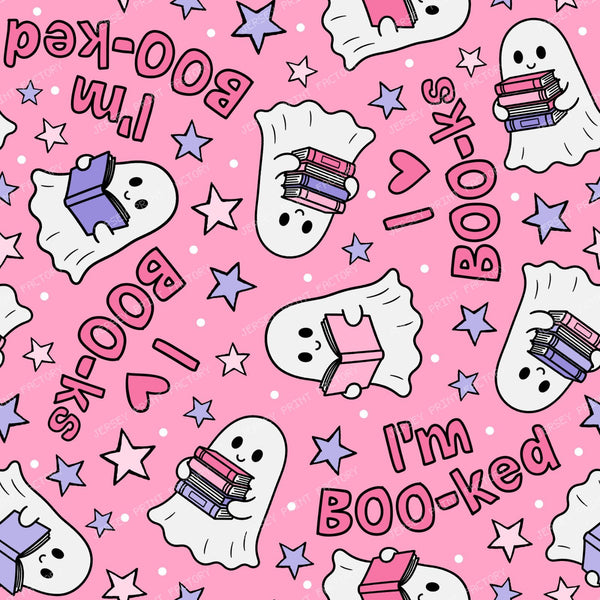 I Love BOOks Bookish Book Reading Ghosts In Pink