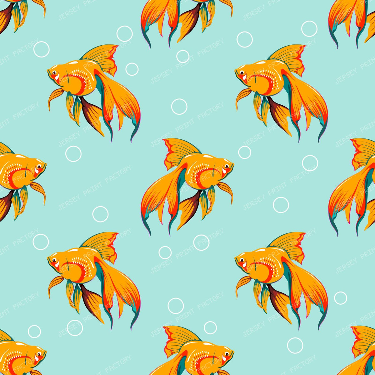 Japanese Goldfish, Orange Fish, Fish Pattern, Aquarium Fish