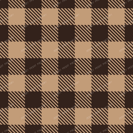 Gingham Red and Black — Gingham Brown and Beige
