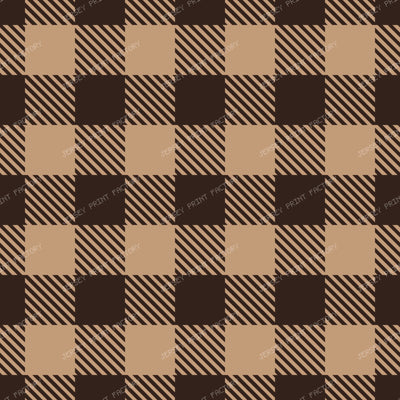 Gingham Red and Black — Gingham Brown and Beige