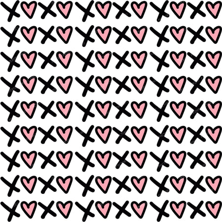 XOXO With Hearts 2