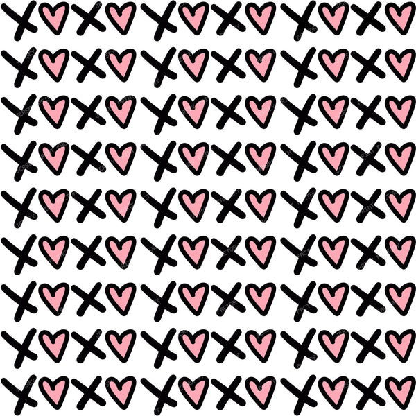 XOXO With Hearts 2