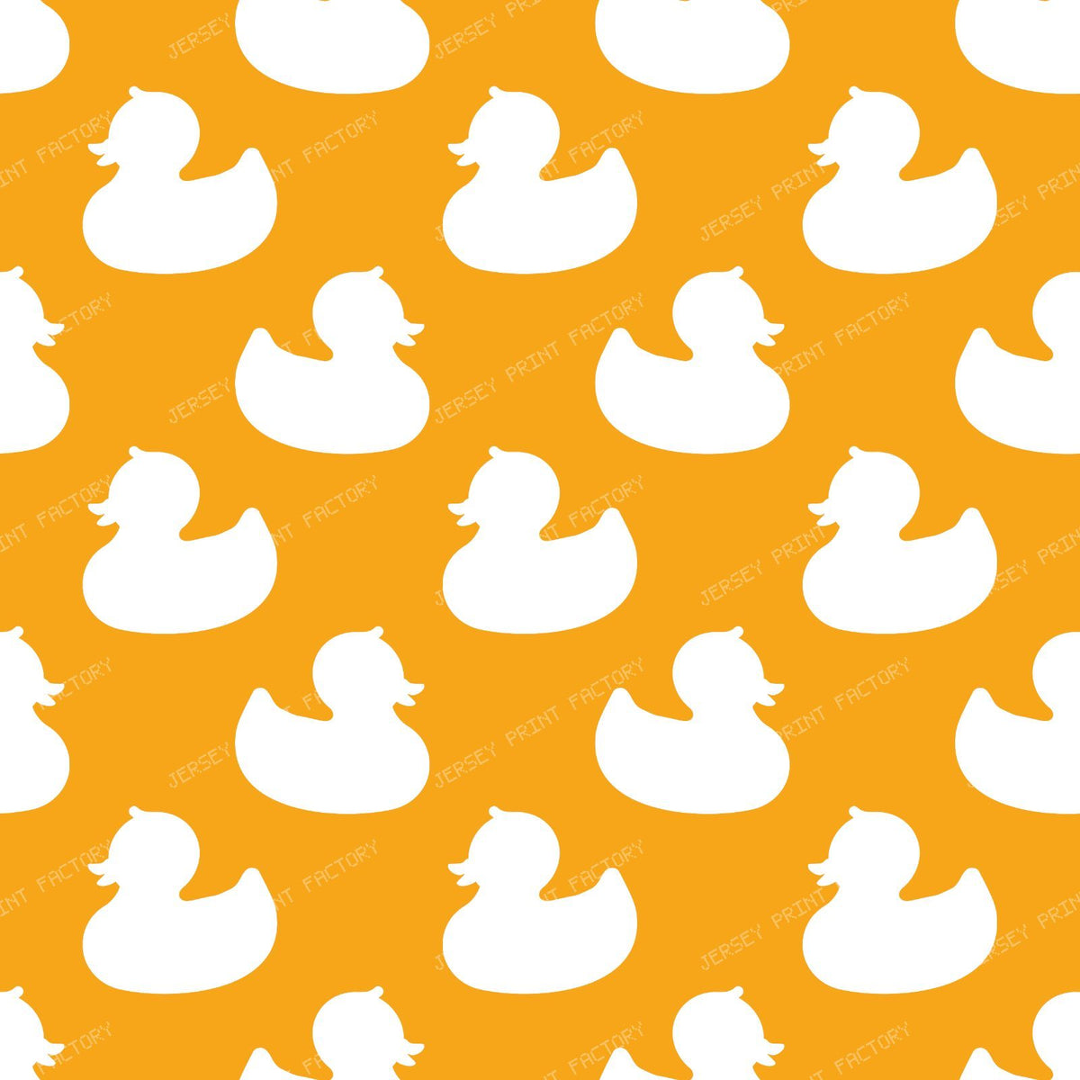 Pattern Of Ducks, Cute Ducks, Duck Silhouette, Duckling, Black — Orange 1