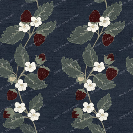 Strawberry Fields Trailing Floral in Denim
