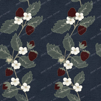 Strawberry Fields Trailing Floral in Denim