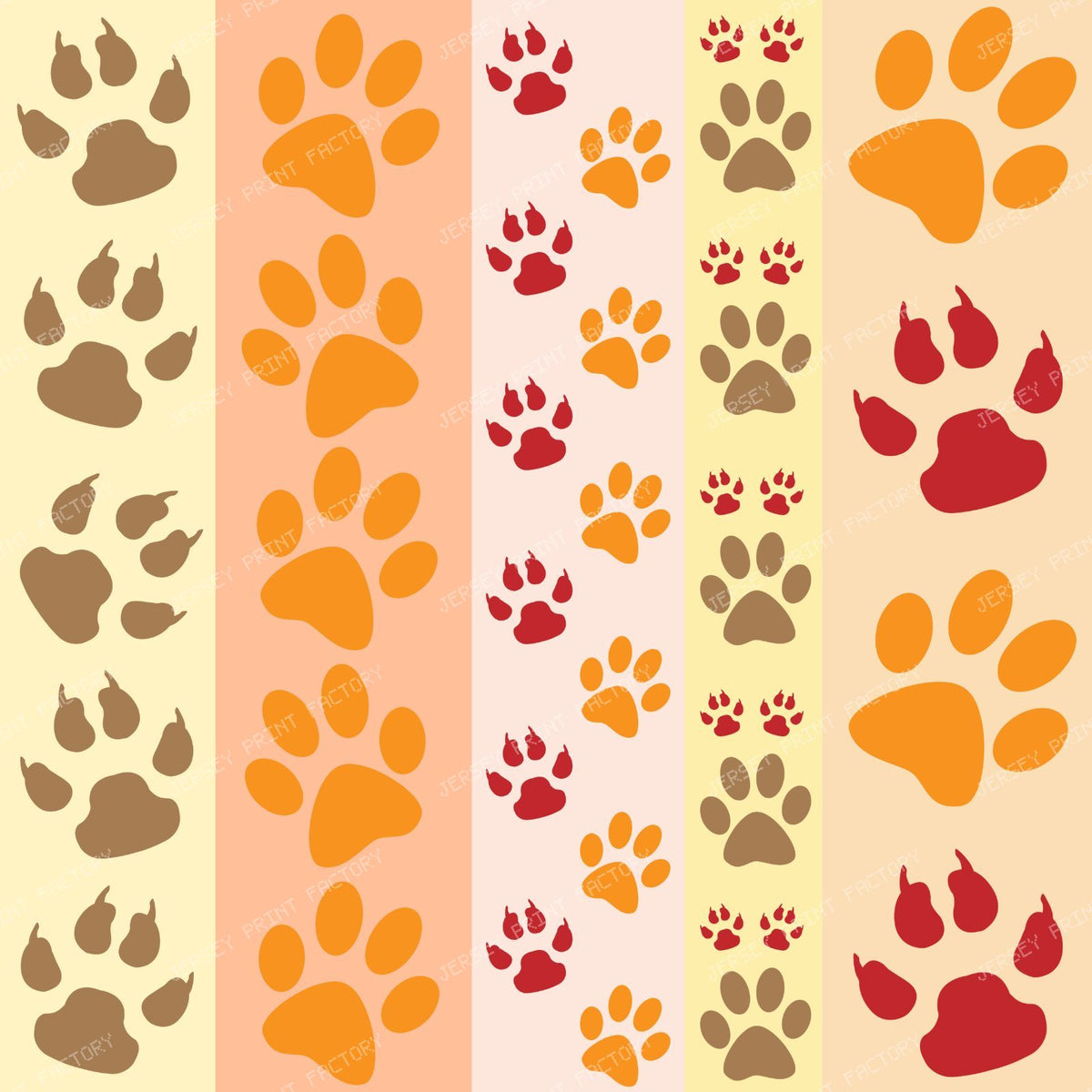 Pattern Of Paws, Dog Paws, Stripes, Animal Paws