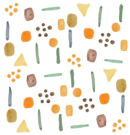 Abstract Watercolor Confetti