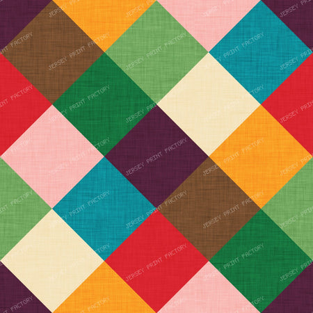 Retro Diamond Tile  Emerald Berry