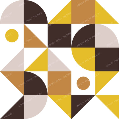 Colorful Bauhaus Pattern, Retro Pattern, Geometric Pattern