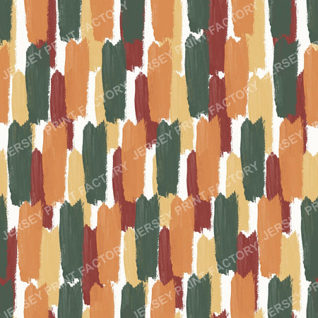 Abstract Painted Vertical Brushstrokes - Coastal Spa — Mediterranean Hues