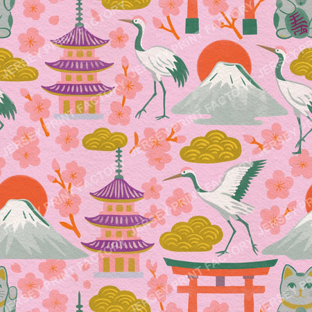 Soft colours springtime Japan — Pastel Pink