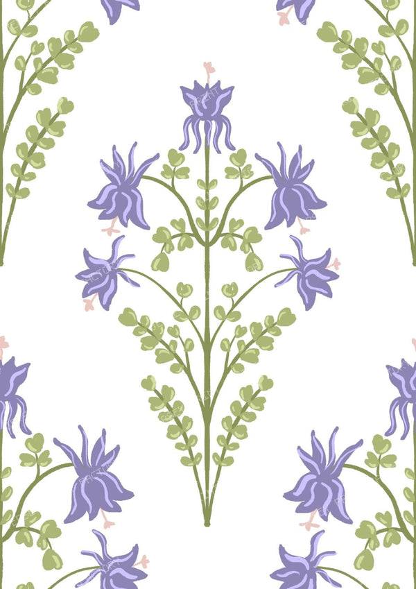 Columbine Cottagecore Fan