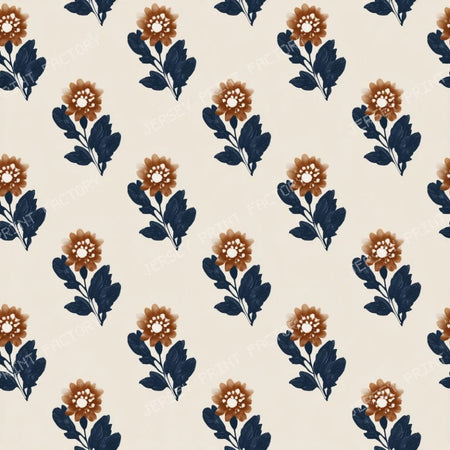Small Floral Print Blocks