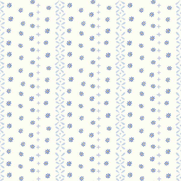 Flour Sack Daisies -  Cream
