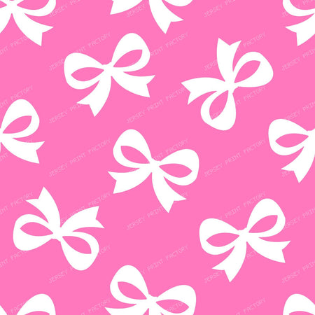 Bow Pattern, Coquette Bow, Ribbon Bow, Cute Bow, White Bow, Black — Pink 3