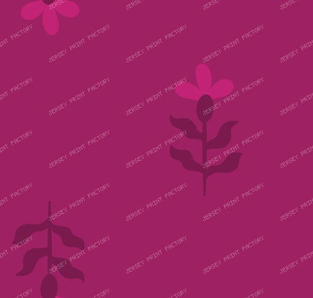 Floral Snakes | Magenta Flowers