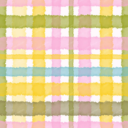 Summery Watercolour Tartan
