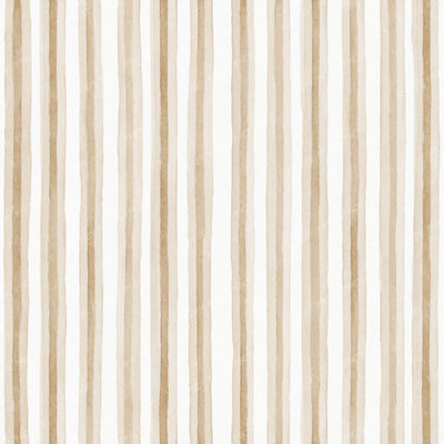 Blue Stripes, White Stripes, Watercolor Stripes, Lines — Brown