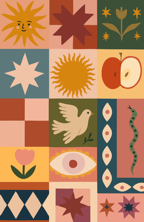 Bohemian Folk Patchwork