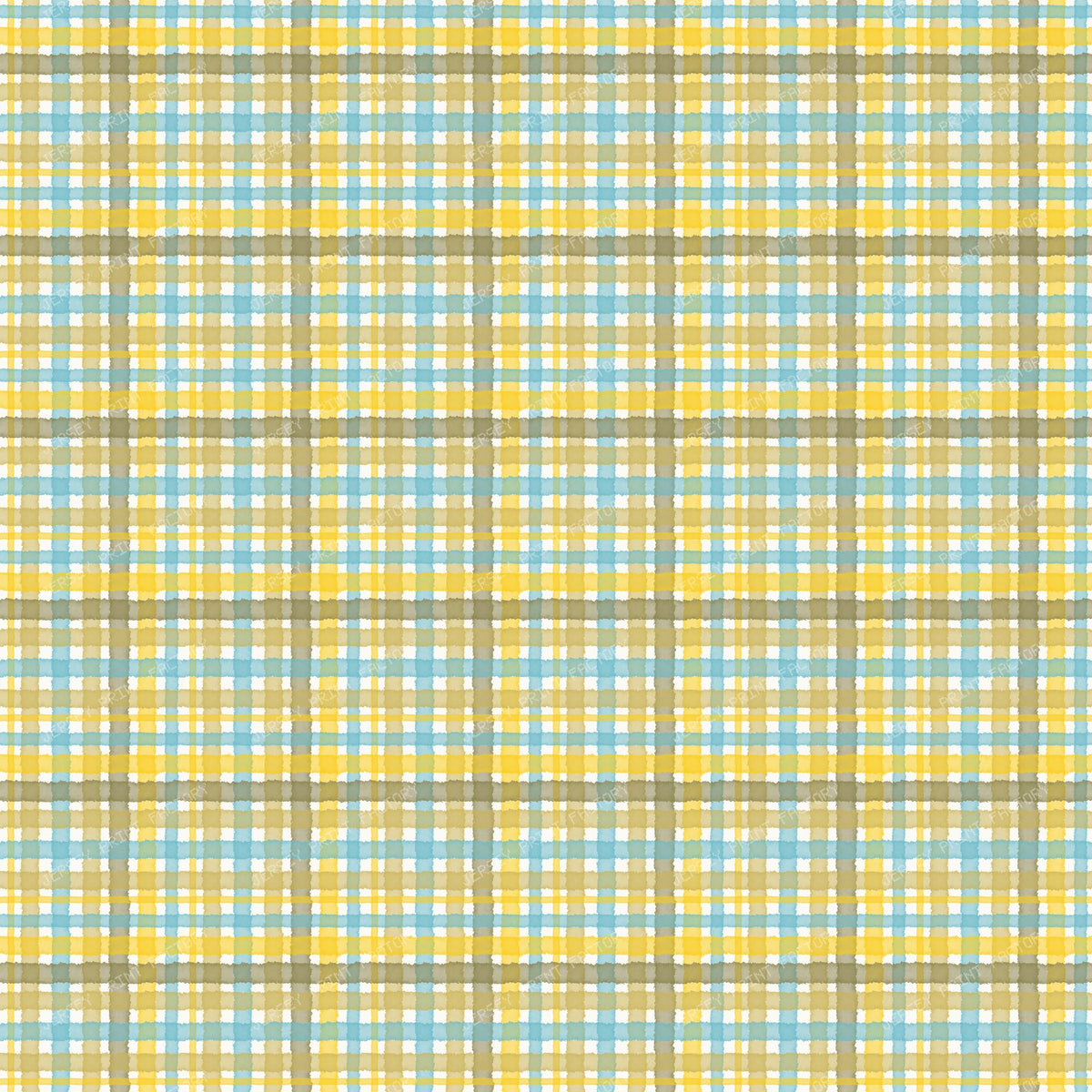 Summer Watercolour Tartan