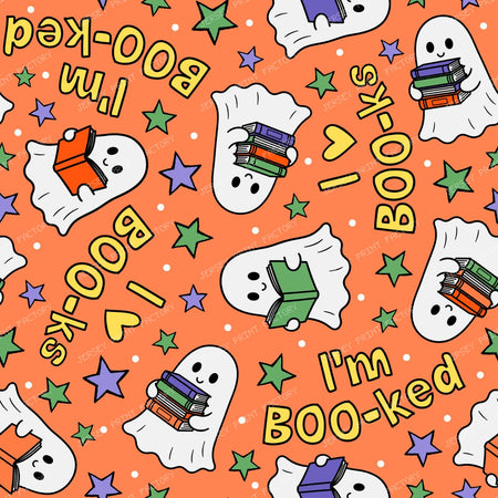 Love BOOks Bookish Book Reading Ghosts In Orange
